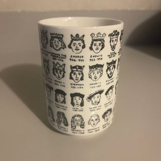 Unemployed Philosophers Guild Mug, King & Queens —SP