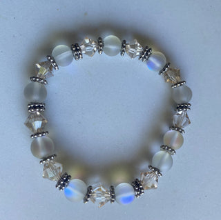 Aurora/crystal bracelet