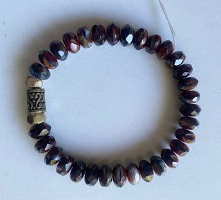 Brown stone bracelet