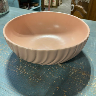 10.5" Coronado Franciscan CA, Matte Coral Bowl--KL