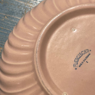 10.5" Coronado Franciscan CA, Matte Coral Bowl--KL