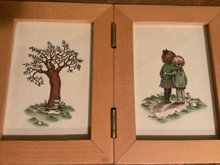 Dual frame Joan Walsh Anglund pics