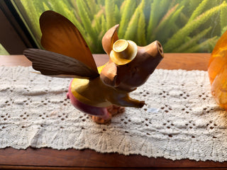 Large Whimsical Flying Pig – Decorative Figurine