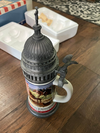 Collector Beer Stein Anheuser-Busch Civil War Series Ulysses S Grant