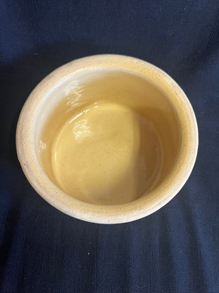 Antique Pacific Stoneware Crock Butter Bowl