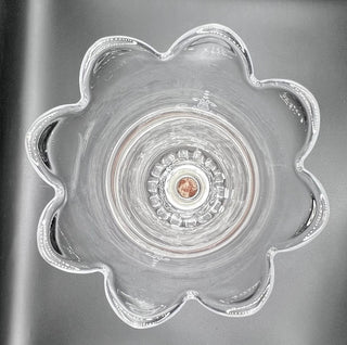 Louis XV Baccarat Crystal Hurricane Lamp,Candleholder Rococo Revivalt