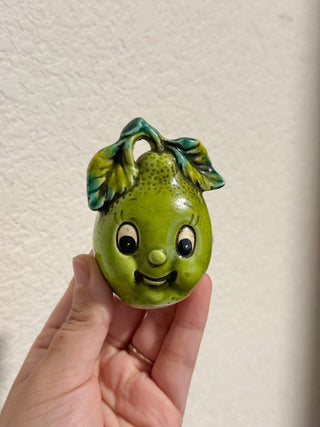 Vintage MCM Lime Toothpick Holder RSV