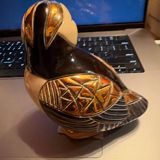 Artesania Rinconada Collection baby puffin bird