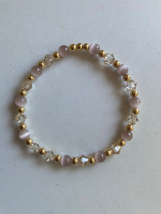 Pink/gold bracelet