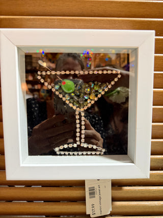 martini vintage jewel art