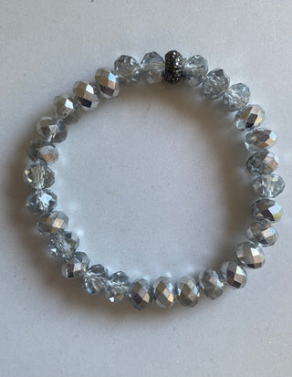 Silver sparkle bracelet