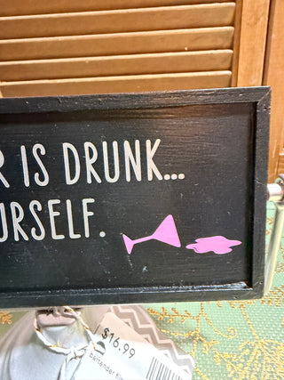 bartender flip sign