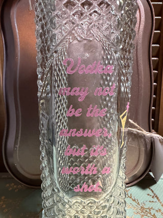 Glass Vodka Decanter