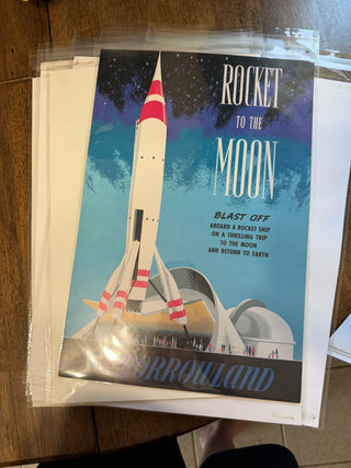 Disney Rocket to the Moon