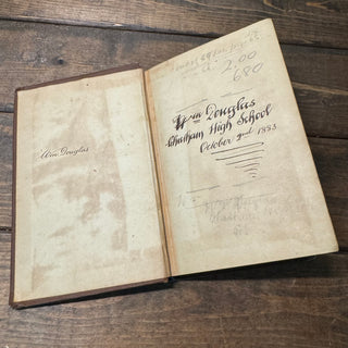 English Literature Antique Book