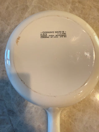 Corning Ware WILDFLOWER Pattern W/Lid set of 2