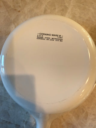 Corning Ware WILDFLOWER Pattern W/Lid set of 2