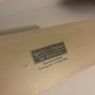 12" Quill to Paper Ghosts Decor--SP