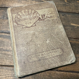 The Children's Second Reader Antique Book (1895)