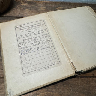 The Children's Second Reader Antique Book (1895)