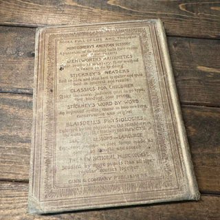 The Children's Second Reader Antique Book (1895)