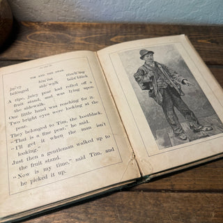 The Children's Second Reader Antique Book (1895)