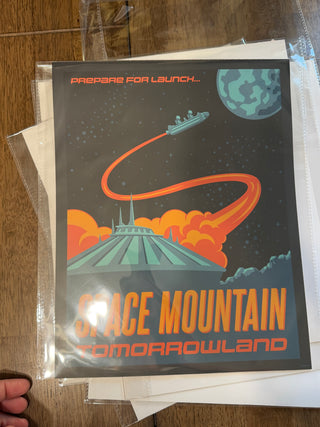 Space Mountain Tomorrowland