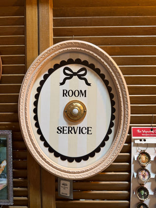 Room Service Sign