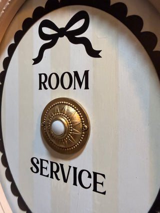 Room Service Sign