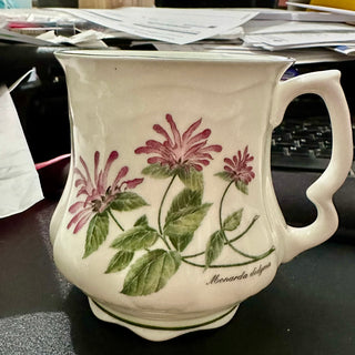 David Michael Staffordshire Fine Bone China Mug: Mentha piperita