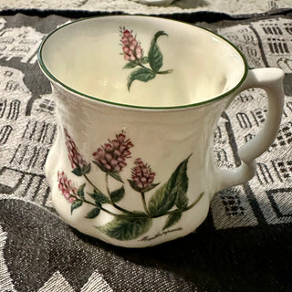 David Michael Staffordshire Fine Bone China Mug: Mentha piperita