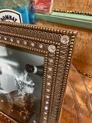 4x6 Champagne Framed Art