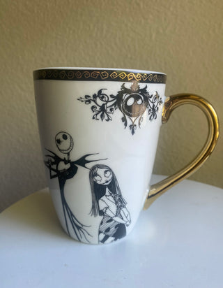 Nightmare Before Christmas mug/gold handle