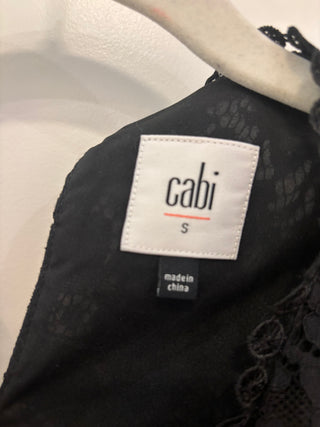 Black Lace, Sleeveless Blouse, Size Small