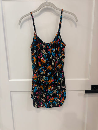 Multi Color Spaghetti Strap, Blouse, Size Small