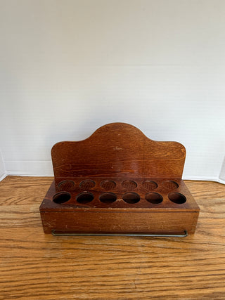vintage wooden stand