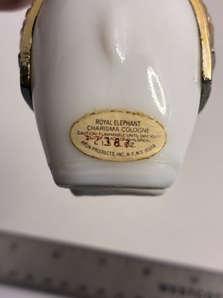 Vintage Avon “Royal Elephant” Charisma Cologne Bottle