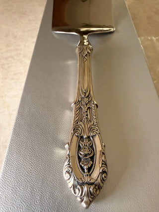 Rose Point by Wallace Sterling Silver Lasagna Server