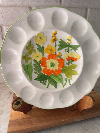 Flower Egg Dish