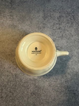 Wedgwood Queen's Plain Queens Ware Tea Cup and Saucer
