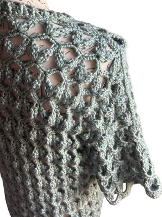 Handmade green cardigan