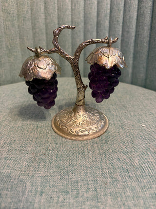 3 pc Plastic Grape Hanging S&P Set