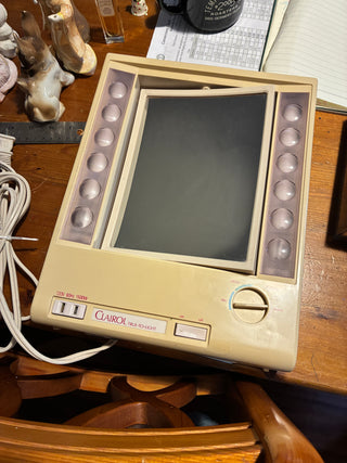 Vintage Clairol True-to-Light Lighted Vanity Mirror