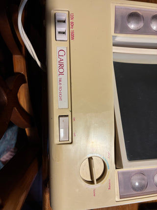 Vintage Clairol True-to-Light Lighted Vanity Mirror