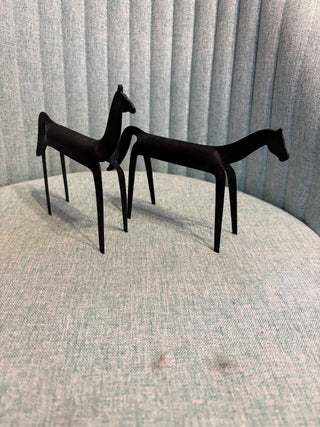 Metal Horses (set of 2)