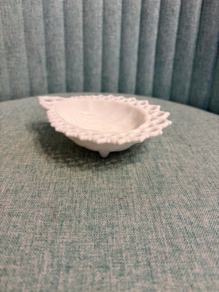 Westmoreland Milk Glass Shell Bowl