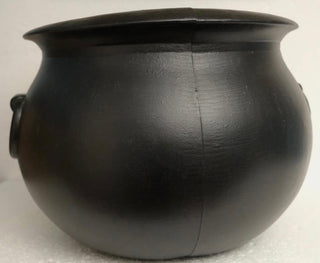 Vintage Union Products Blow Mold Cauldron Kettle Plantar Pot 17" X 12" 1980's USA