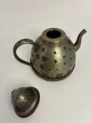 Antique German Prohibition Flask Concealment Set — “Teapot” Disguise