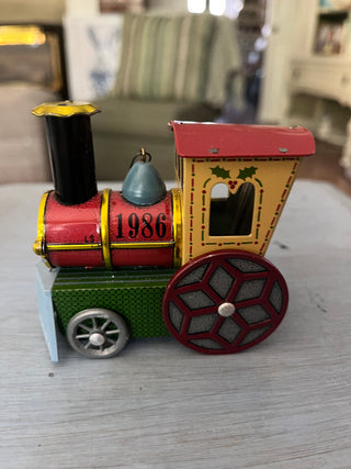 1986 Hallmark Keepsake Tin Locomotive Series
