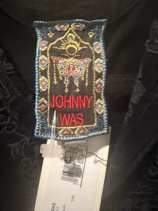 Johnny Was Black Embroidered Western Vipiana Dress XS NWT  VV